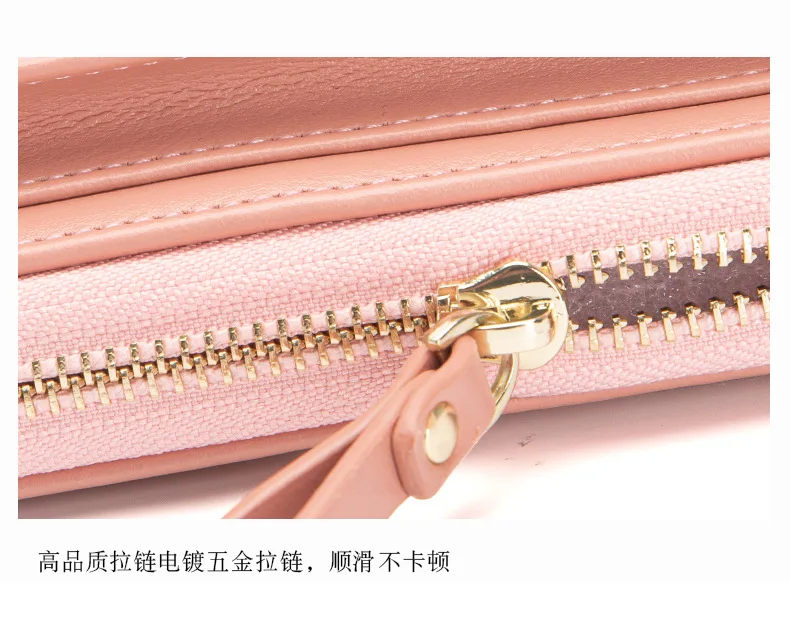 Multifunctional Shoulder Bag For Women Crossbody Mobile Phone Bag PU Card Holder Ladies Cellphone Purse