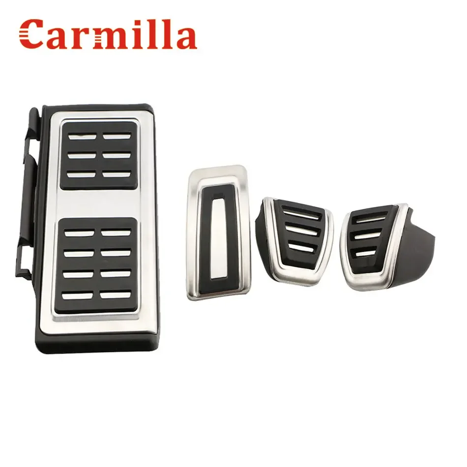 Car Pedal Pedals Cover for Skoda Kamiq Combi SCALA Octavia A7 Rapid Superb Karoq Kodiaq LHD car accessories car pedals pedal cover stainless steel pedal cover