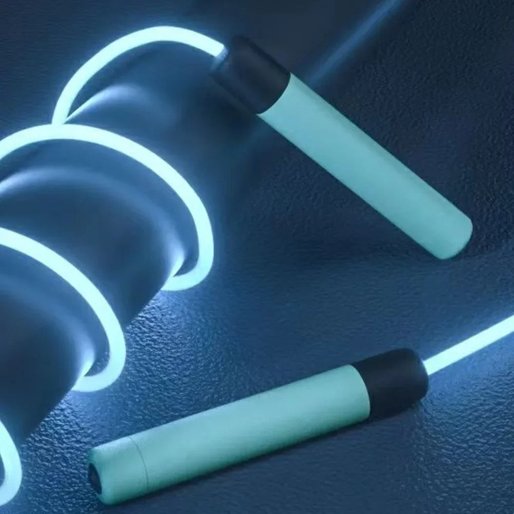 Description Picture 6 of itemGlowing Jump Ropes LED Luminous Skip Rope for Kids Adult Fitness Adjustable Skipping Rope Training Sports Equip Outdoor Jumping
