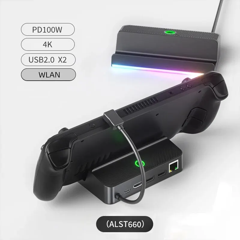 دعامة محول فيديو متوافقة مع HDMI بدقة 4K لقاعدة شا...