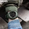 SMAEL 8105 Waterproof Watch Digital Light Stopwatch Watch for Men Digital Watches Sports LED Wristwatches Men's 50m 6
