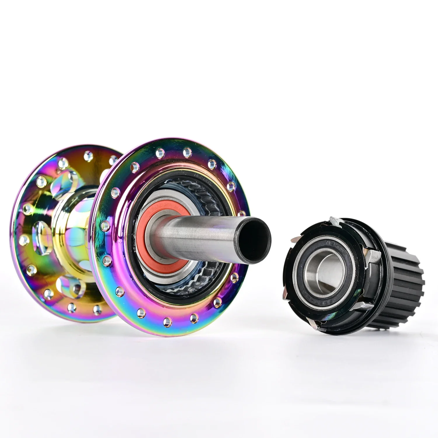Jeu De Moyeux VTT Koozer XM490 Pro 72 Clics 6 Cliquets 32H - Disque - Neuf Couleurs Variées