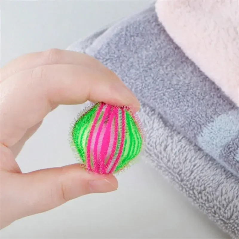 12/6pcs Catch Lint Washing Machine Accessories Hair Removal Device Laundry Balls Can Be Reused Removes Lint From Clothes Ball 5