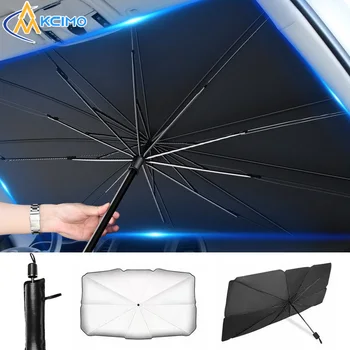 1 Pezzo Ombrellone Parasole per Auto, Protezione Solare Estiva per Parabrezza Interno, Adatto alla Maggior Parte delle Auto