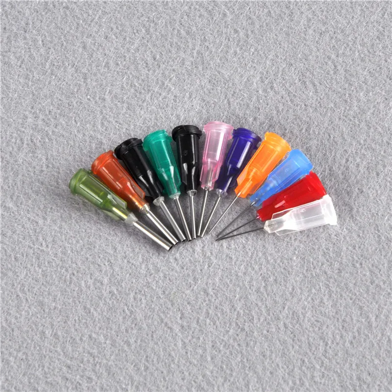 Refillable Bottles 1Set 30ml Transparent Polyethylene Needle Dispensing Dispenser Bottle for Rosin Solder Flux Paste + 11 Needles