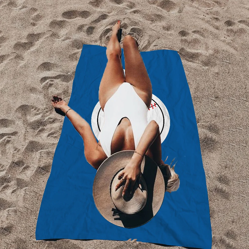 Dodgers Microfiber Beach Towel Absorbent Quick dry Soft Yoga Swimming Resort Mountain Climbing Towel 5