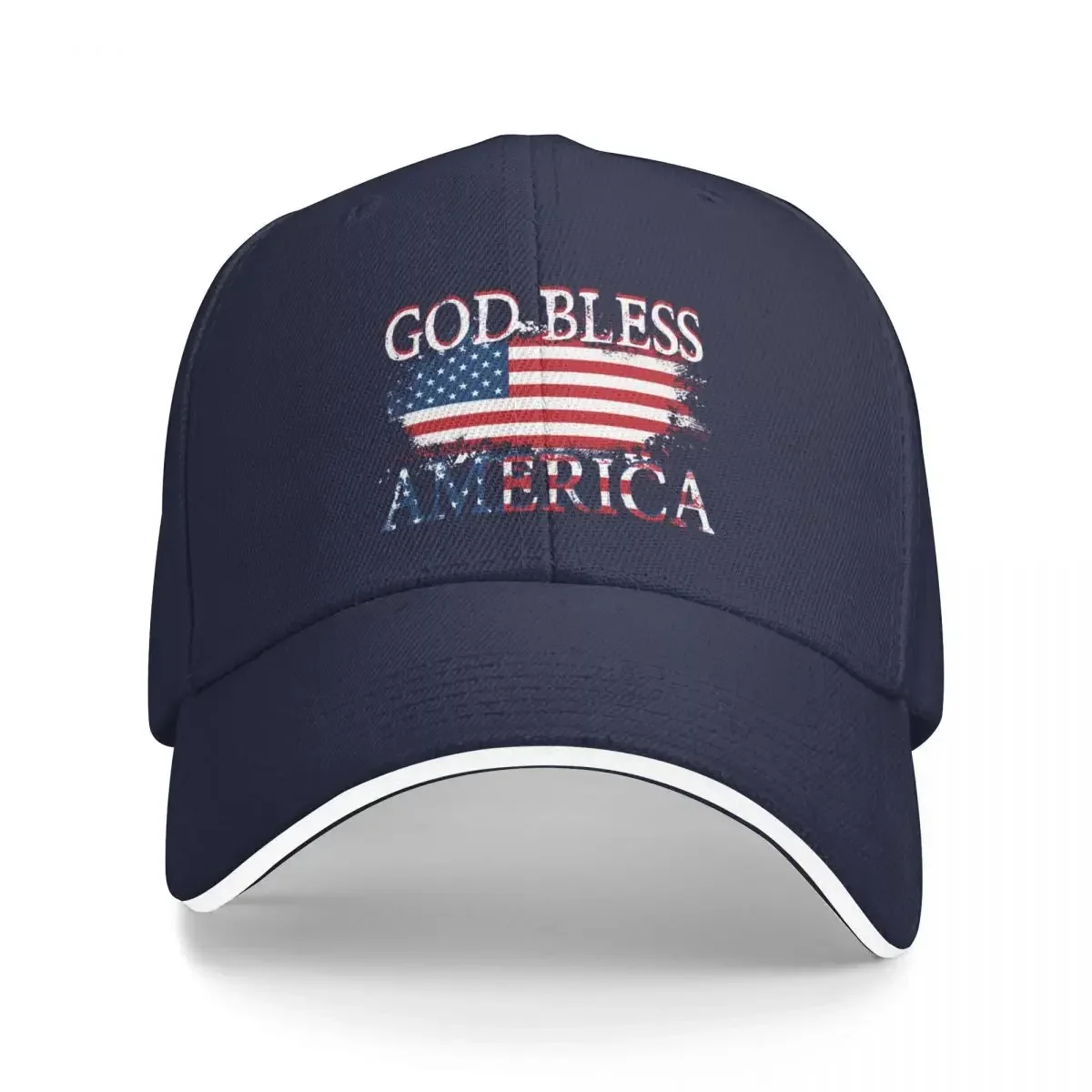 

God Bless America Cap Baseball Cap trucker hats baseball caps hats for women Men's