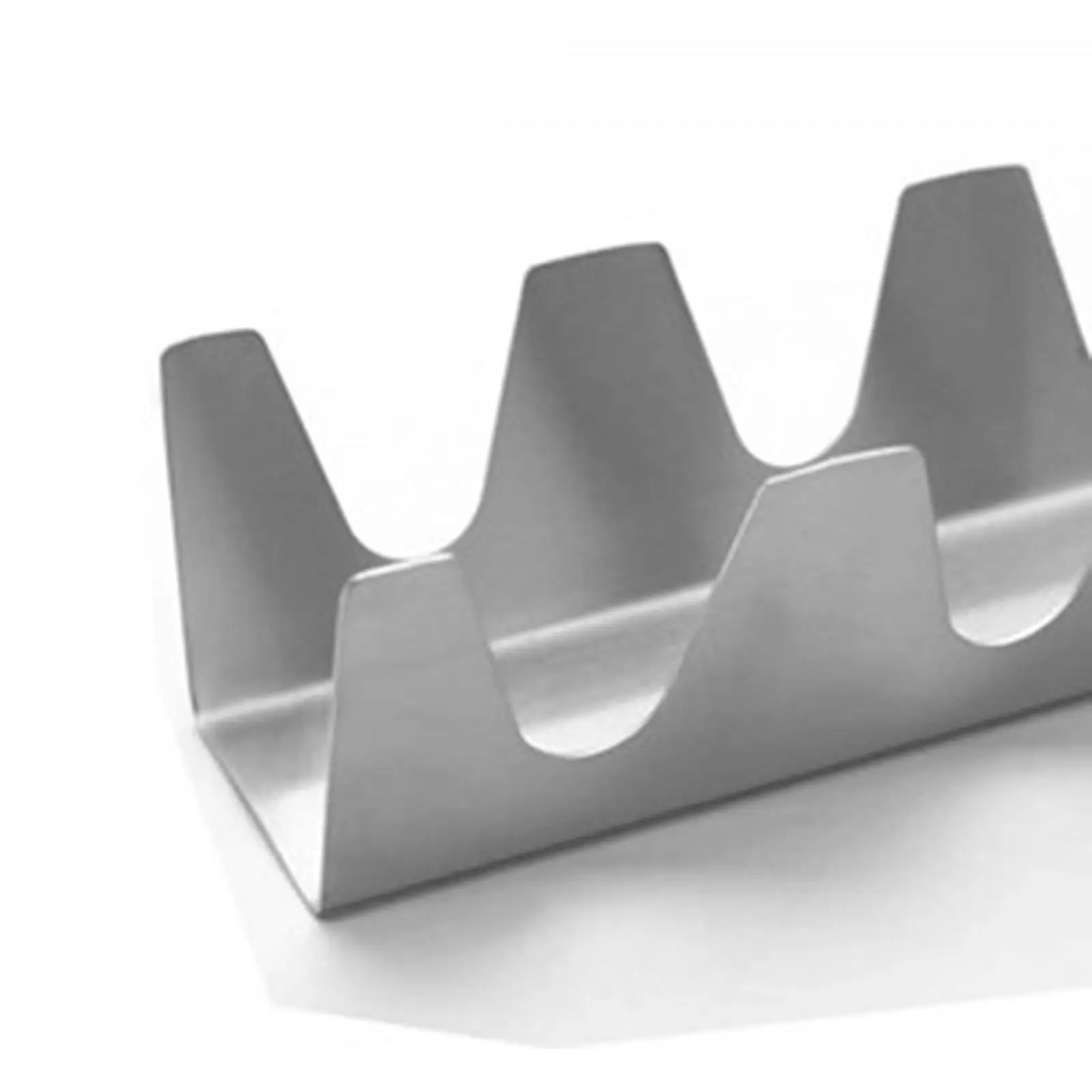 Loviver Stainless Steel Taco Holder Stand Server for Mexican Pancakes Tortillas