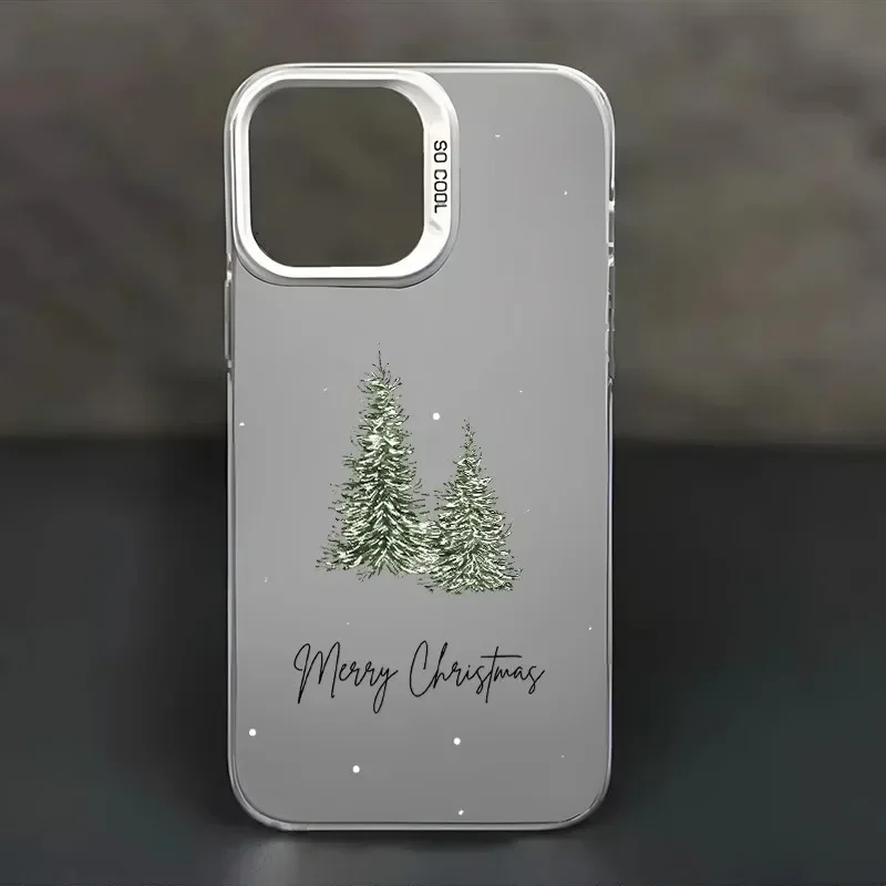 Autumn Christmas Tree Aesthetic Phone Case