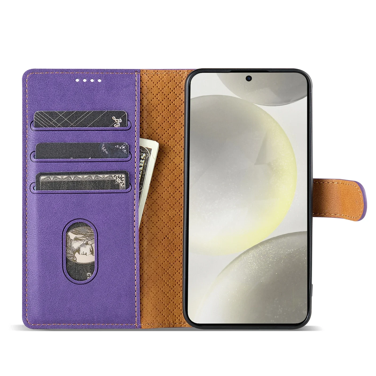 Leather Flip Phone Case with Card Slot Wallet