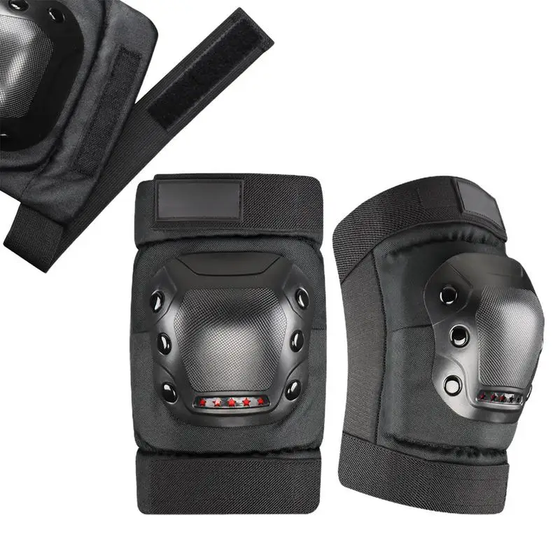 

Riding Knee Guards Flexible And Skin-Friendly Riding Knee Pads Sports Apparels For Skating Motocross Bicycle Off-Road Bikes