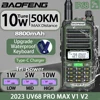 Baofeng Professional Waterproof Walkie Talkie UV68 Pro Max V2 Update 10W PowerfulDual Band VHF/UHF TWO Way Radios UV9R UV5R UV16 1
