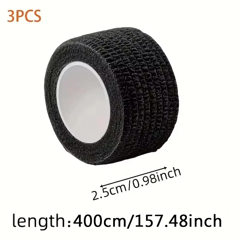 Triple Pack Headphone Headband Protector Tape, Anti-Aging Repair Strips with Durable Fiber Material