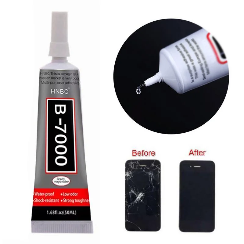 B7000/E7000/T8000 Universal Phone Repair Adhesive 9ml 15ml 25ml 50ml 110ml Glue With Precision Applicator for Jewelry Craft
