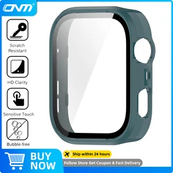 Premium Tempered Glass Screen Protector & Hard PC Protective Bumper for Huawei Fit 4 Pro (Green)
