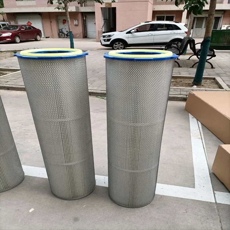 

Six Ear Quick Disassembly Dust Removal Filter Cartridge, Double Protective Mesh, and Membrane Covered Filter Cloth