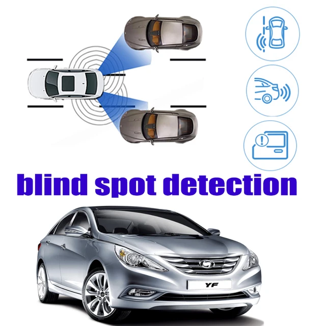 For Hyundai Sonata i45 YF 2009~2014 Car BSD Blind Area Spot Warning Safety Drive Alert Mirror Rear Radar Detection System