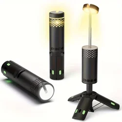 Enhanced LED Magnetic Work Light with Retractable and Rotatable Design for Versatile Outdoor and Inspection Use