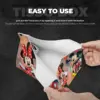 Custom Mickey Minnie Mouse Love Facial Tissue Box Cover Rectangular Cartoon PU Leather Tissue Box Holder for Car Home 4