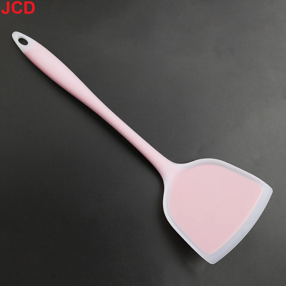 Food Grade Silicone Jade Roasted Pancakes Fried Eggs non Stick Pan High Temperature Resistant Frying Spatula 1pcs