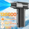 Turbo Blower 130000RPM 4 Gears Type-C Charging Portable Jet Fan for Car Snow Removal Air Duster