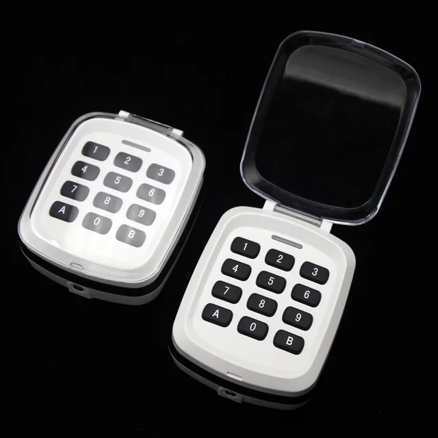 Universal Wireless Keypad Garage Door Openers Rolling Code Keypad 315mhz 433mhz 868mhz Remote Control 433.92MHz 868.3MHz 3