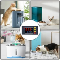 AC 110V 220V 12V Digital Time Delay Relay Dual LED Display Cycle Timer Control Switch Adjustable Timing Relay Time Delay Switch 1