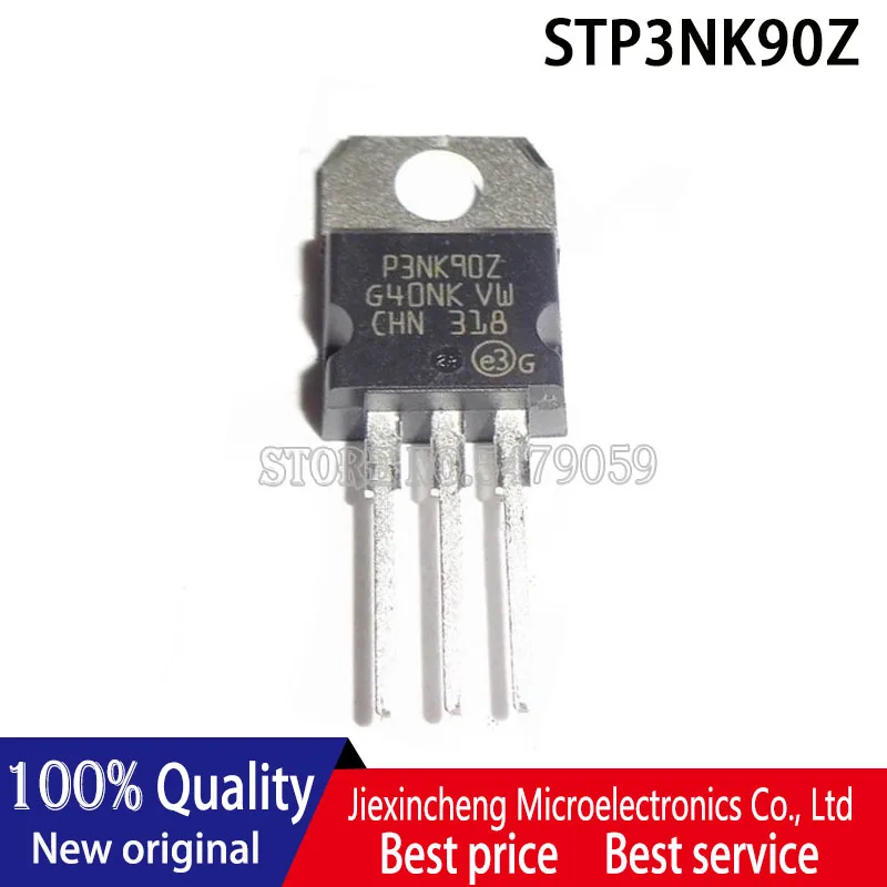 

(5pieces) STP3NK90Z P3NK90Z STP3NK90 TO220 900V/3A MOSFET New original