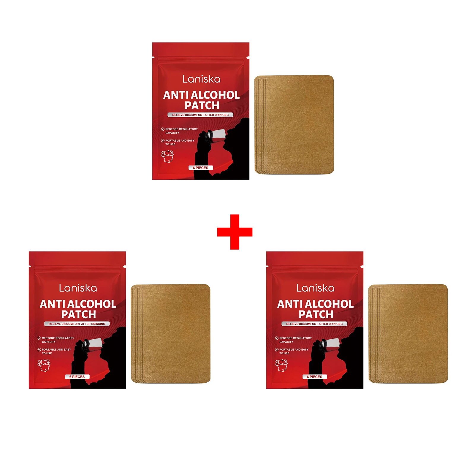 18 Pcs (3 Packets)