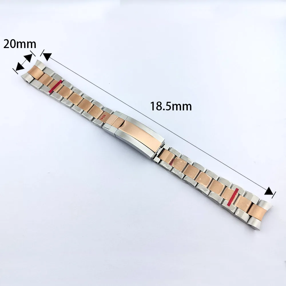 40MM Sapphire Glass GMT Bidirectional Rotation Watch Case with Accessories