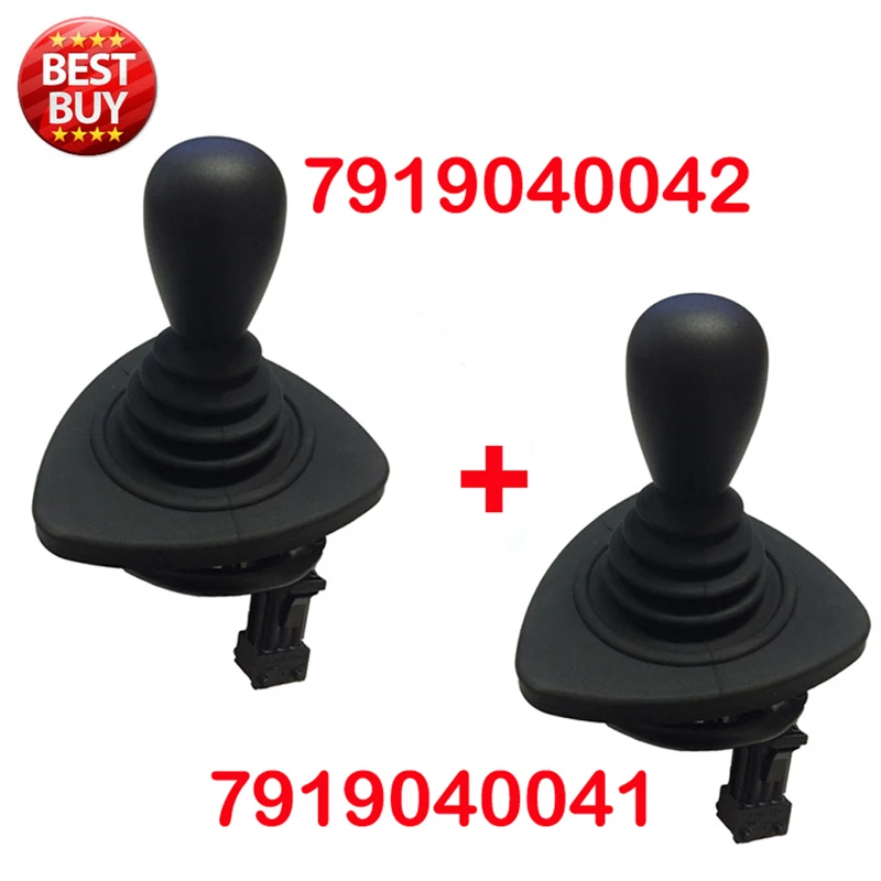 High Quality Linde forklift part joystick cross lever 7919040042 and 7919040041 electric truck 335 336 386 diesel 394 396 high accuracy 2 axis contactless joystick for zero turning radius lawn mower