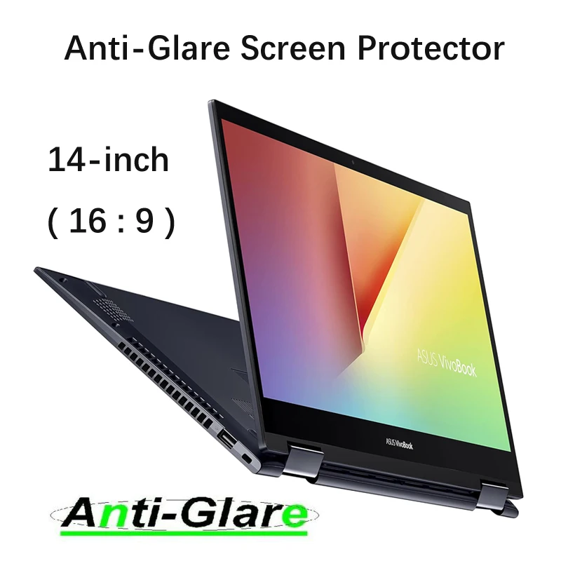 2X Copertura Protettiva Per Schermo Ultra Trasparente/Antiriflesso/Anti Raggi Blu Per Asus Vivobook Flip 14 Tm420 Tm420Ua 2 In1 14 "(16:9)