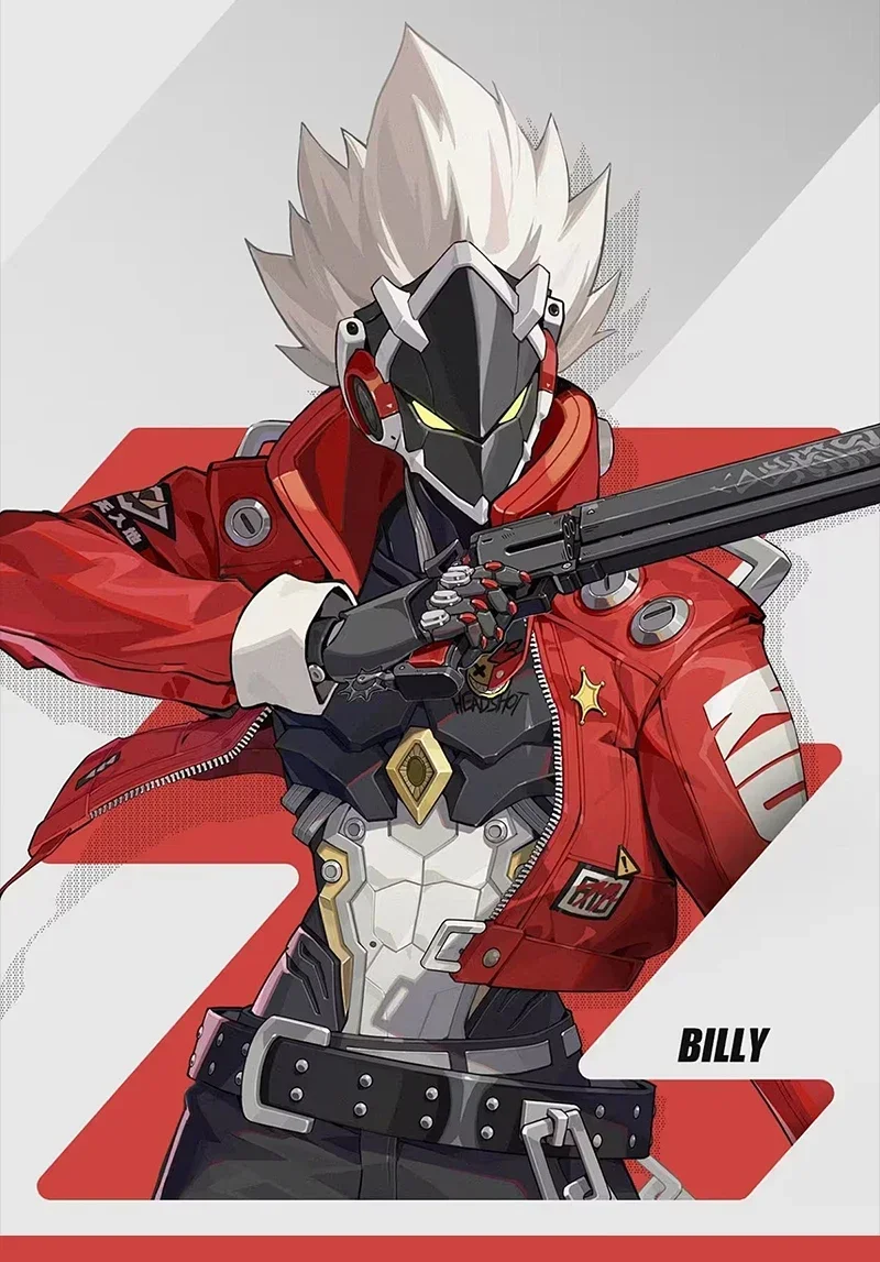Zenless Zone Zero: Billy the Kid | Cunning Hares Uniform Cosplay Costume 20 Zenless Zone Zero Billy Cunning Hares Uniform Cosplay Costume