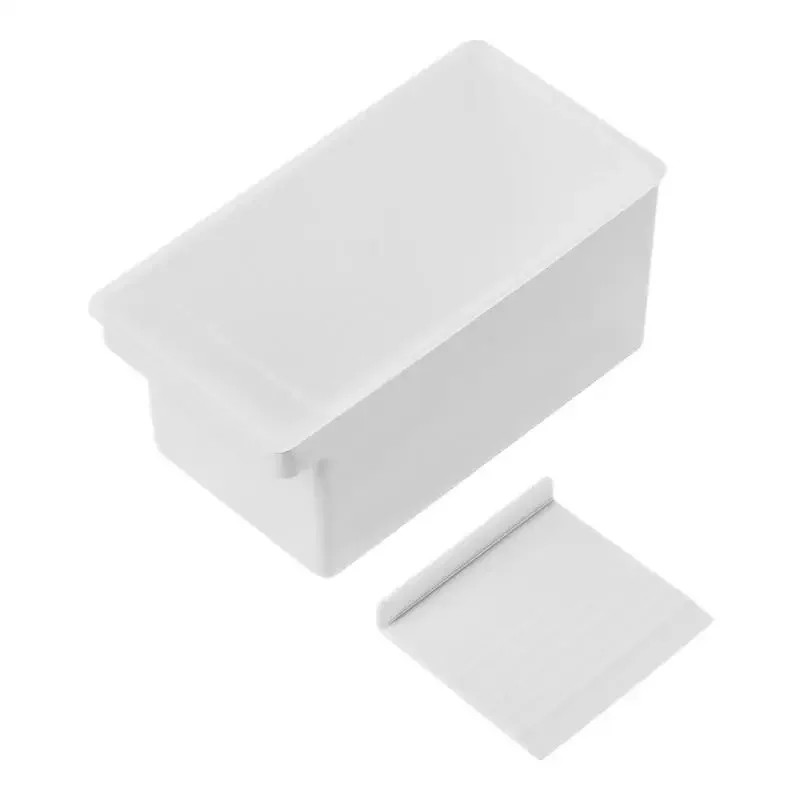 Durable Butter Cutter Box Unbreakable Butter Dish with Clear Lid and Cutter Space-Saving and Easy Cutting Dish