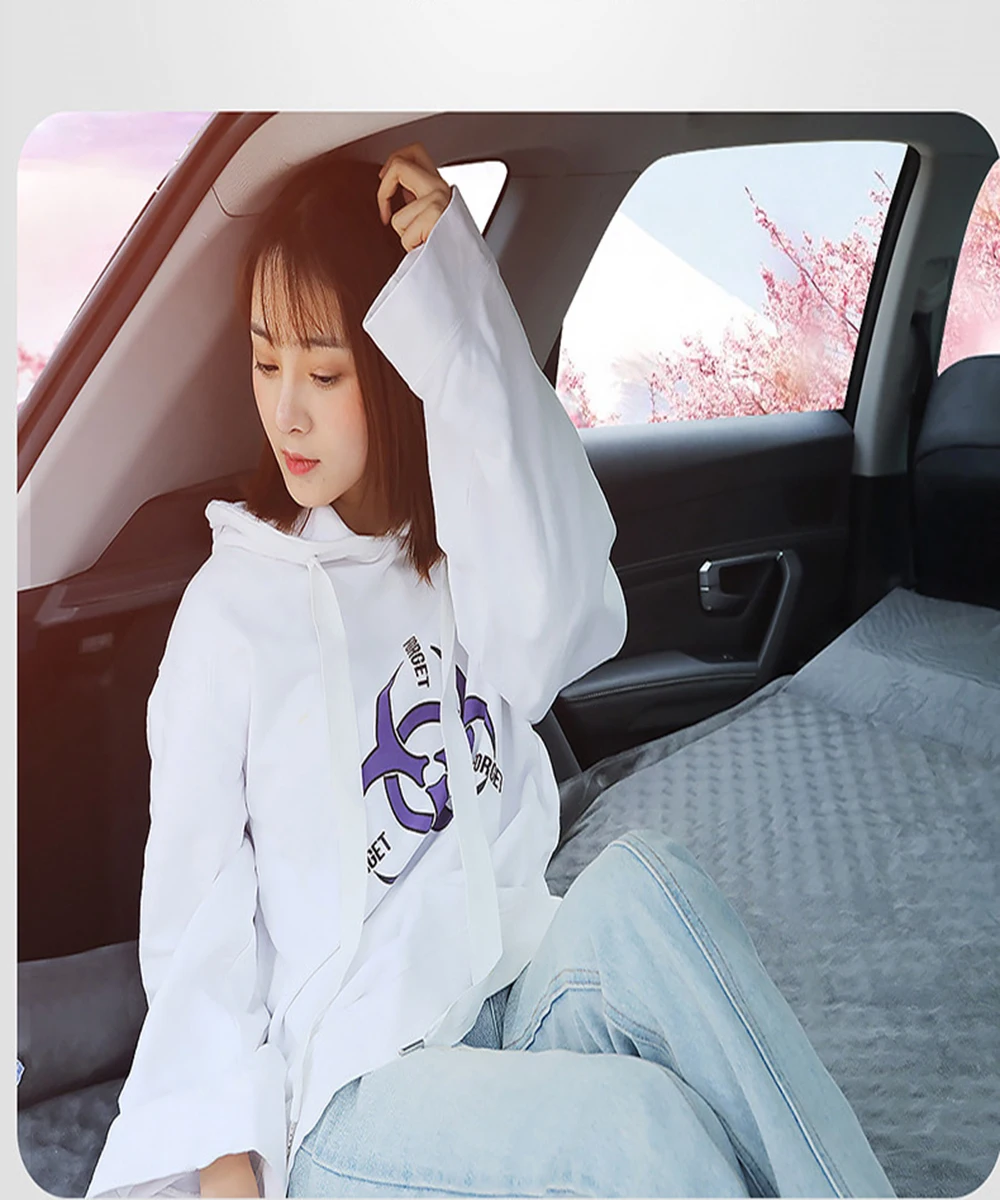 Car Bed Trunk SUV Non-inflatable Sleeping Artifact Air Cushion Bed Travel Mattress Modified 188*130cm car sleeping mattress camping mattress