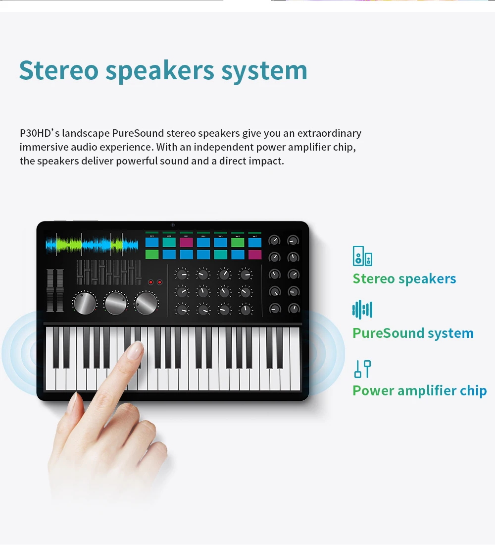 teclast p30hd sound