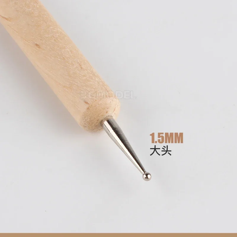 GJ-195 Double Metal Head Glue Dispensing Stick Adhesive Cement Dispenser Rod for Assembly Model Buiding Tools Hobby DIY Parts