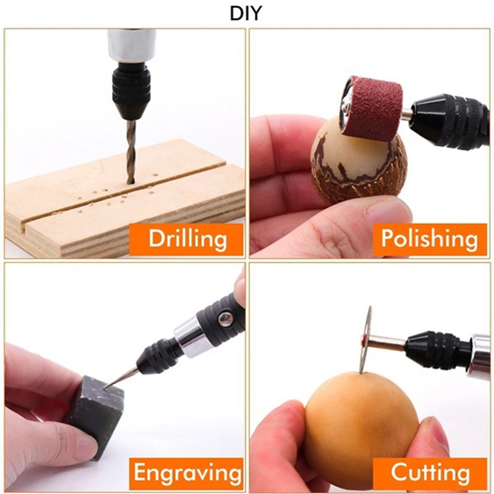 

40Pcs Mini Electric Drill Multi Rotary Tool Accessories Set Grinder Head For Sanding Grinding Polishing Cutting Bit Multi-Tool