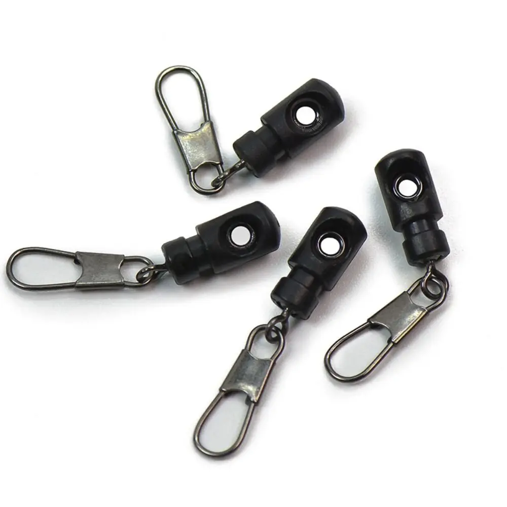 

External Buckle Fishing Clip Float Swivels Rotating Device Float Seat Connecting Ring Hanging Plug Fishing Float Connector