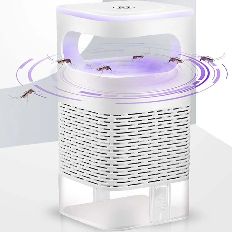 실내용 USB LED 모기 킬러 램프 흡입식 해충 퇴치기 (파리 및 모기 퇴치)