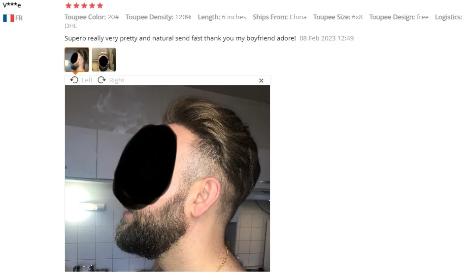 Q6 Lace Base Herren-Haarsystem Unsichtbare Schweizer Spitzenfront Herren-Kapillarprothese Echthaar Herren-Toupet Perücken-Ersatz – Detail 28