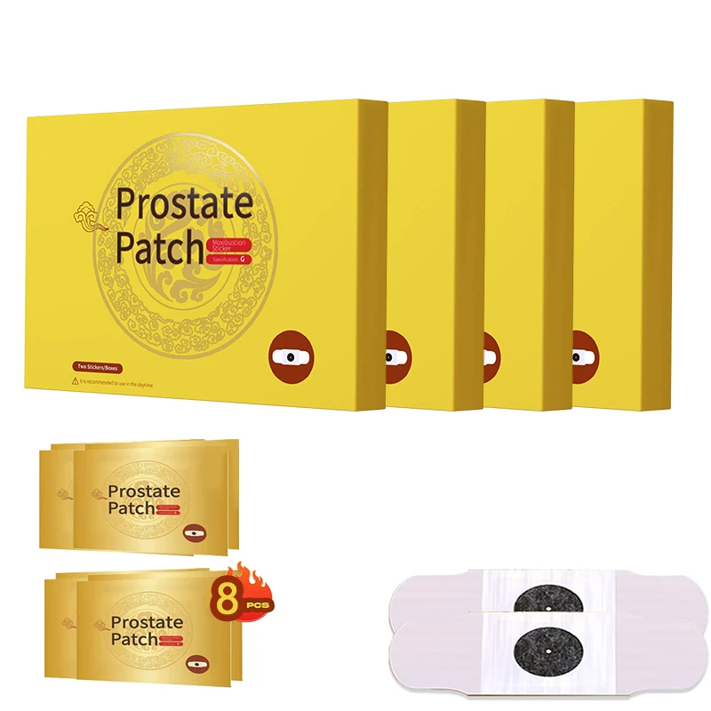 2pcs/box Prostatitis Treatment Patches Acupoint Heating Patches For