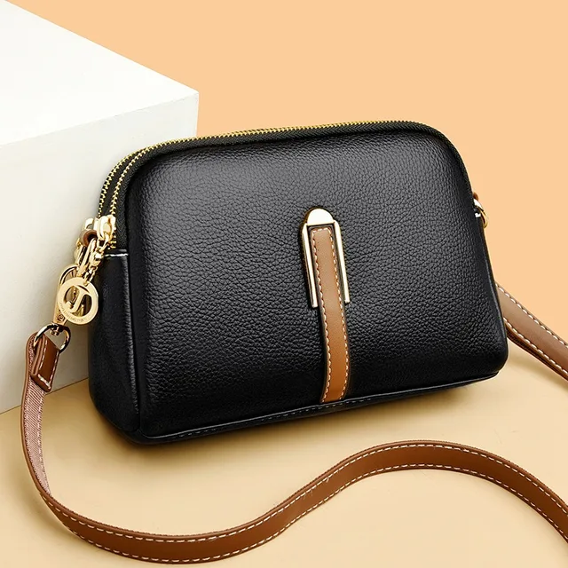 Shoulder Bags 2025 New Spring/summer Shell Bag, Simple Shoulder Bag, Zero Wallet Texture, Western-style Crossbody Small Bag 1