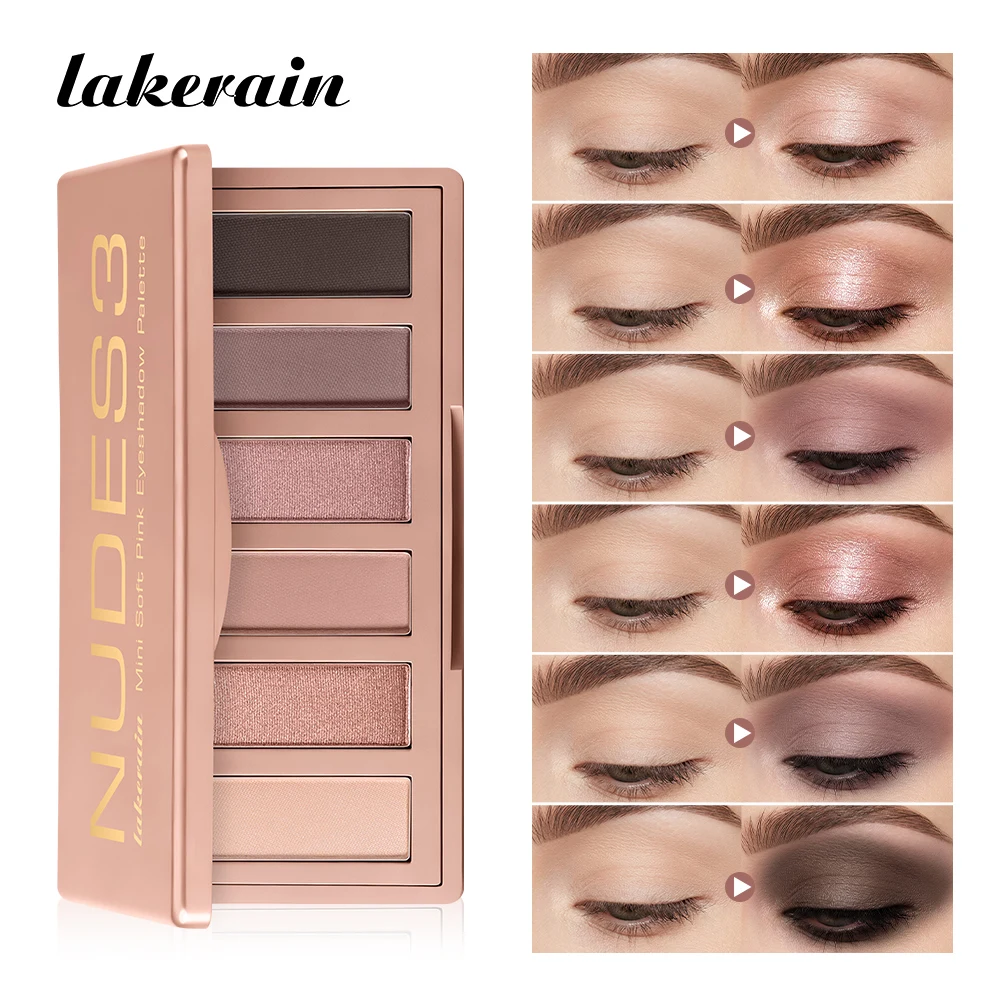 Eyeshadow Palette Long-Lasting Eye Makeup Rich Pigment Neutral Shades Blendable Color Matte Nudes Eyeshadow Palette Woman Makeup - 3
