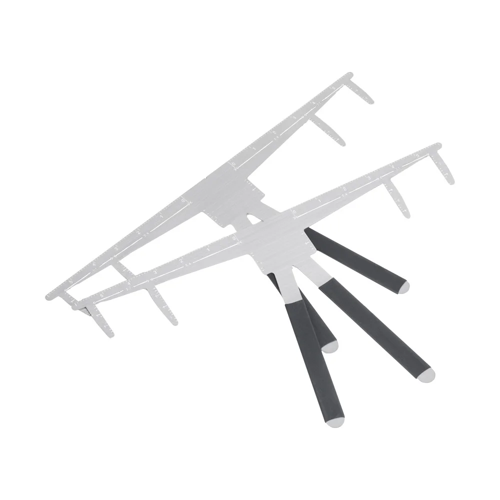 Second-Generation Eyebrow Ruler Makeup Tools Eyebrow Stencil Tool Eye Makeup Tools