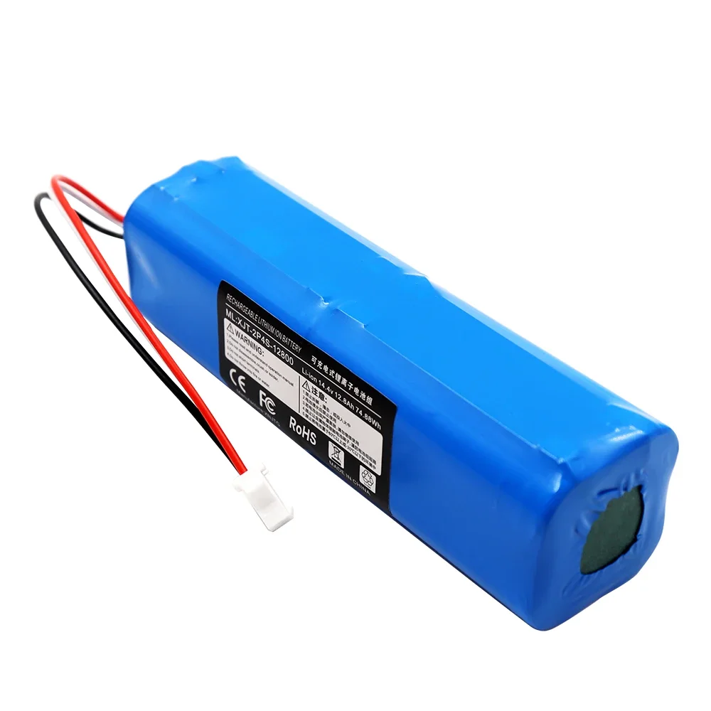 12800mAh For XiaoMi Lydsto R1 Rechargeable Li-ion Battery Robot Vacuum Cleaner R1 Battery Pack