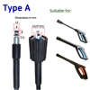 6~10m High Pressure Water Cleaning Hose Pipe Cord Pressure Washer Hose Car washer Water Hose for Nilfisk STIHL Gerni HUSQVARNA 5