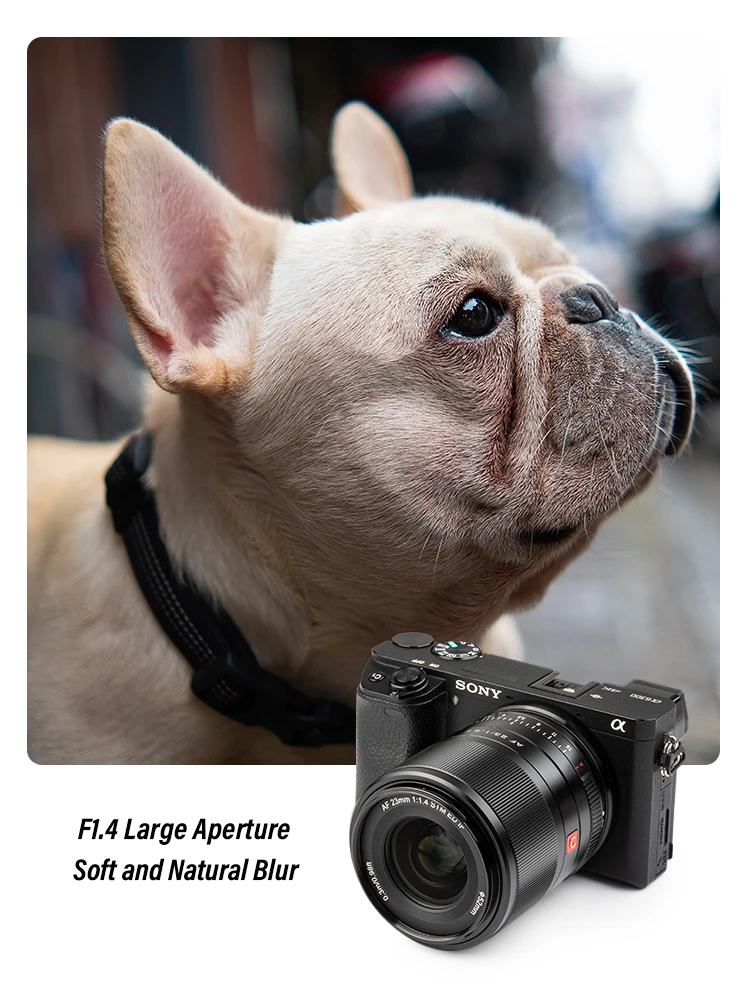 Viltrox 23mm f1.4 Camera Lens Auto Focus APS-C Prime Lens Large Aperture for Nikon Z Sony E-mount Lens Fuji Lens Fujifilm X Lens 4