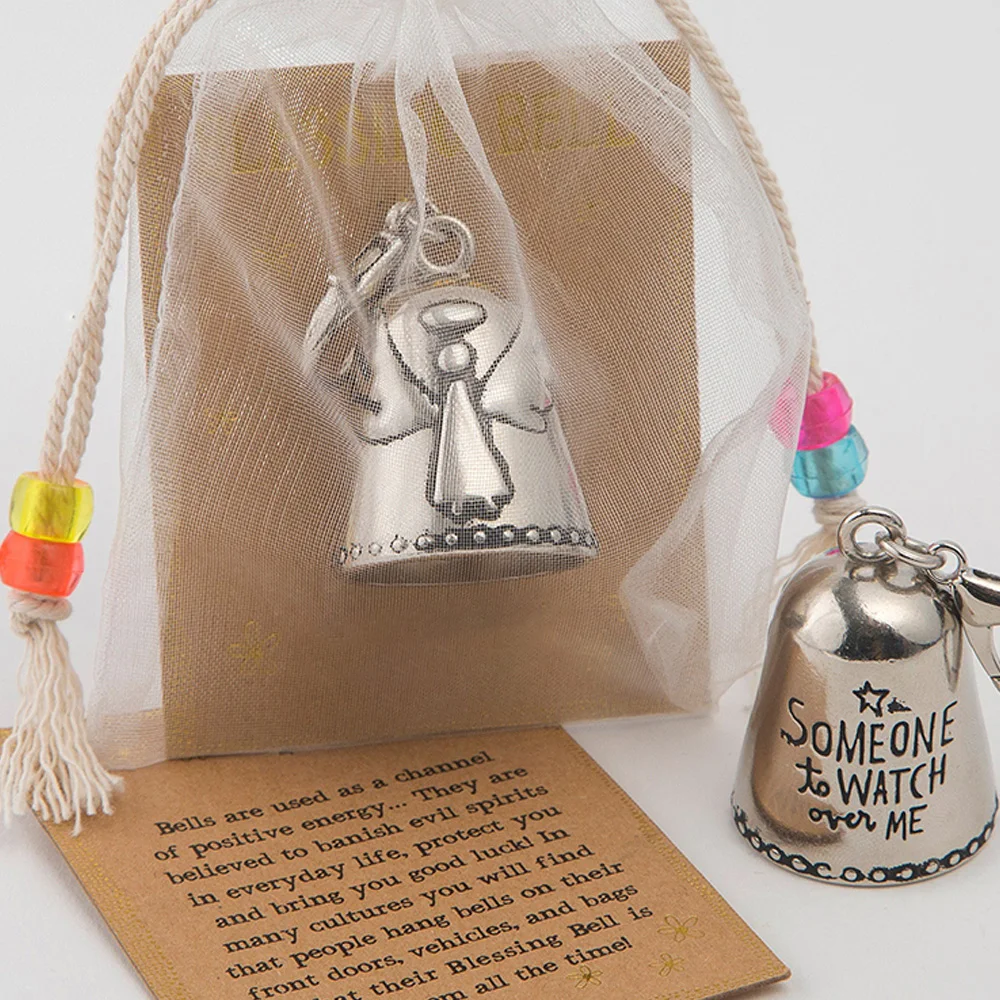 Creative Bell Angel Good Luck Ornament Angel Blessing Bell Always with ...