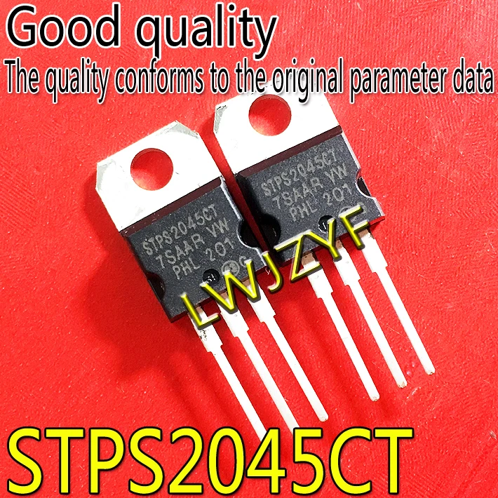 

(1 шт.) Новый STPS2045CT 2045CT TO-220 MOSFET Быстрая доставка